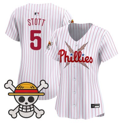 Women's Philadelphia Phillies x One Piece Vapor Premier Limited Jersey - Pinstripe / Bryson Stott