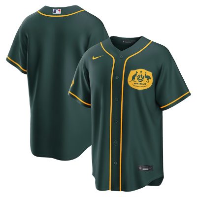 Australia National Team x MLB Stadium Replica Jersey - Green