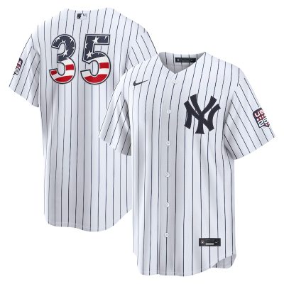 Cody Bellinger New York Yankees USA 250 Fourth of July Home Stadium Jersey - White