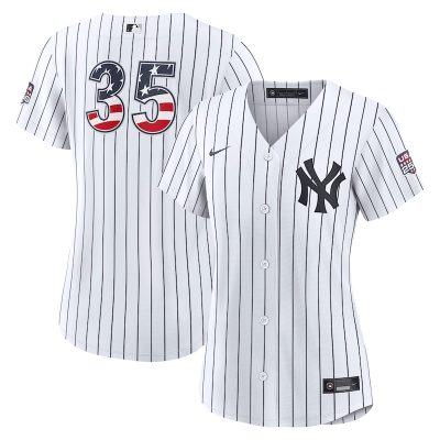 Cody Bellinger New York Yankees Women's USA 250 Fourth of July Home Stadium Jersey - White