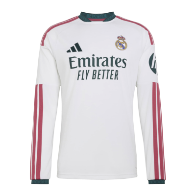 Real Madrid 2026/27 Home Replica Long Sleeve Jersey - White
