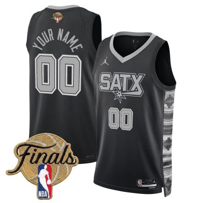 San Antonio Spurs 2026 Finals Custom Swingman Stitched Jersey - Statement