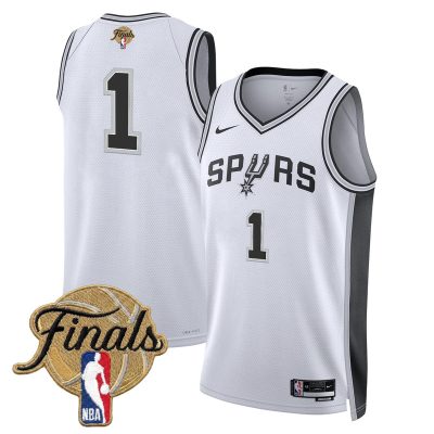 San Antonio Spurs 2026 Finals Swingman Stitched Jersey - Association / #1 Team