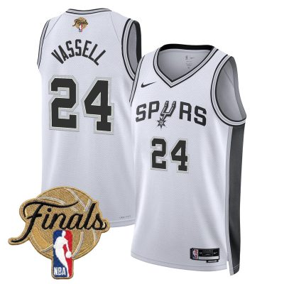 San Antonio Spurs 2026 Finals Swingman Stitched Jersey - Association / Devin Vassell