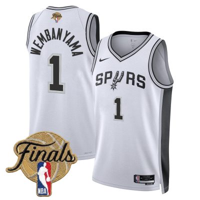 San Antonio Spurs 2026 Finals Swingman Stitched Jersey - Association / Victor Wembanyama