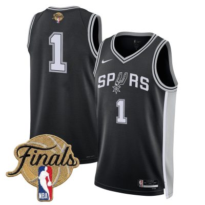 San Antonio Spurs 2026 Finals Swingman Stitched Jersey - Icon / #1 Team