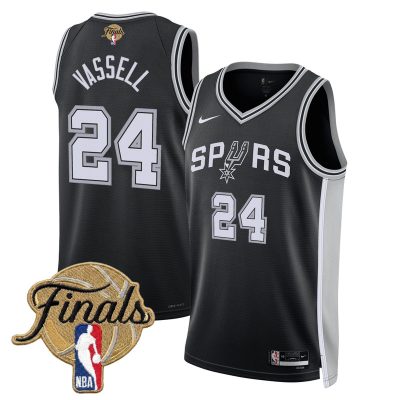 San Antonio Spurs 2026 Finals Swingman Stitched Jersey - Icon / Devin Vassell