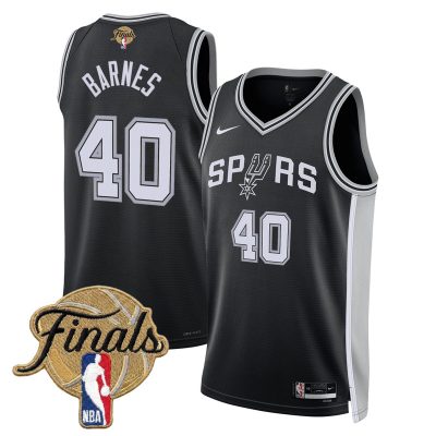 San Antonio Spurs 2026 Finals Swingman Stitched Jersey - Icon / Harrison Barnes