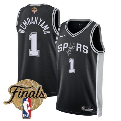 San Antonio Spurs 2026 Finals Swingman Stitched Jersey - Icon / Victor Wembanyama