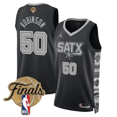 San Antonio Spurs 2026 Finals Swingman Stitched Jersey - Statement / David Robinson