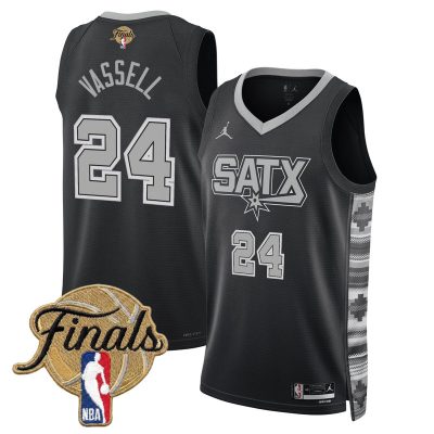 San Antonio Spurs 2026 Finals Swingman Stitched Jersey - Statement / Devin Vassell