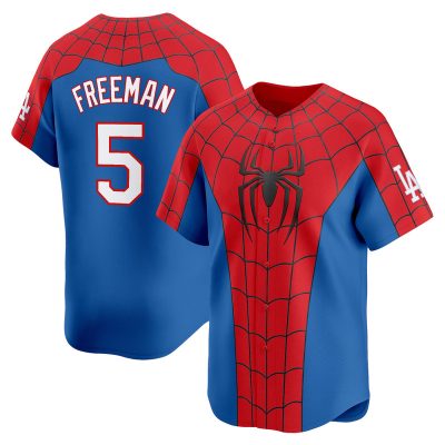 Los Angeles Dodgers x Spider Man Brand New Day Vapor Premier Limited Jersey- Freddie Freeman