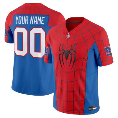 New York Giants x Spider Man Brand New Day Vapor Premier Limited Custom Jersey- Spider Man