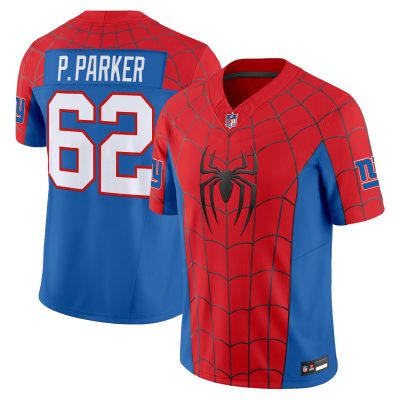 New York Giants x Spider Man Brand New Day Vapor Premier Limited Jersey- P. Parker