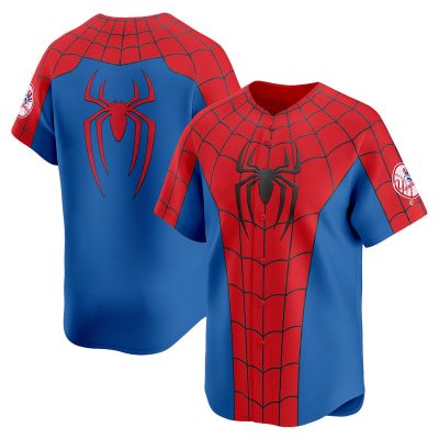 New York Yankees x Spider Man Brand New Day Vapor Premier Limited Jersey- Spider Man