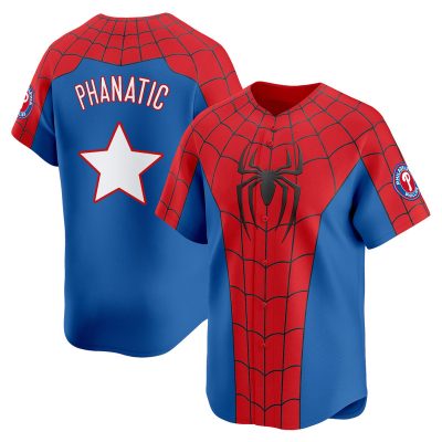 Philadelphia Phillies x Spider Man Brand New Day Vapor Premier Limited Jersey- Phanatic