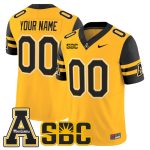 App State Mountaineers 2026 Vapor Limited Custom Jersey - Gold