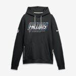 Atlanta Falcons 2026 NFL Crucial Catch Sideline Standard Issue Dri-FIT Pullover Hoodie - Black