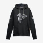 Atlanta Falcons 2026 Salute to Service Sideline Dri-FIT Pullover Hoodie - Black