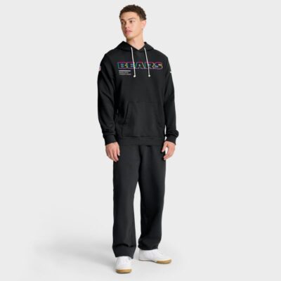 Chicago Bears 2025 NFL Crucial Catch Sideline Standard Issue Dri-FIT Hoodie - Black - Image 3