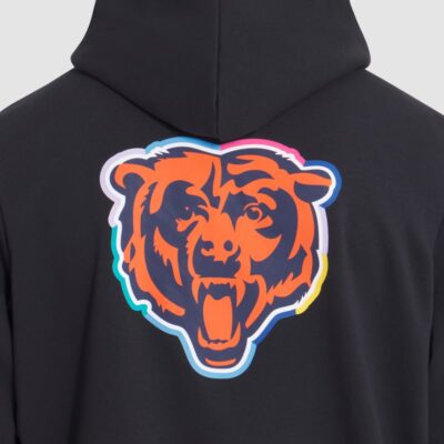 Chicago Bears 2025 NFL Crucial Catch Sideline Standard Issue Dri-FIT Hoodie - Black - Image 8