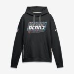 Chicago Bears 2026 NFL Crucial Catch Sideline Standard Issue Dri-FIT Pullover Hoodie - Black