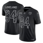 Colston Loveland Chicago Bears 2026 Salute to Service Stitched Limited Jersey - Black