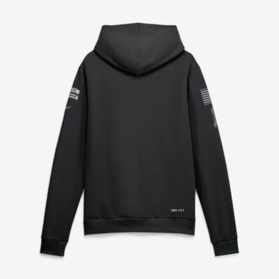 Alternative view of Dallas Cowboys 2026 Salute to Service Sideline Dri-FIT Pullover Hoodie - Black
