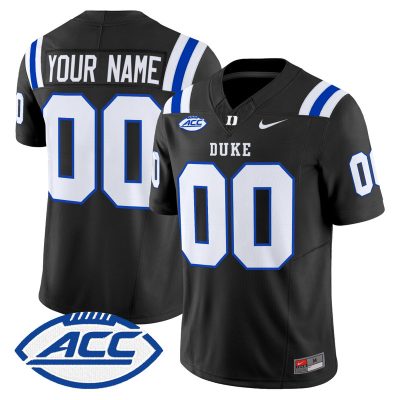 Duke Blue Devils 2026 Vapor Limited Custom Jersey - Black