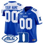 Duke Blue Devils 2026 Vapor Limited Custom Jersey - Royal Alternate