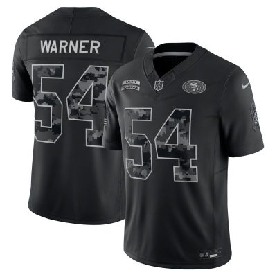 Fred Warner San Francisco 49ers 2026 Salute to Service Stitched Limited Jersey - Black