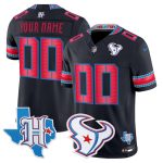 Houston Texans 2026 "Rivalries" Vapor Limited Custom Jersey - Texas Patch - Navy
