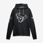 Houston Texans 2026 Salute to Service Sideline Dri-FIT Pullover Hoodie - Black