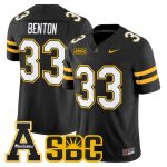 Men's App State Mountaineers 2026 Vapor Limited Jersey - Black / Aiden Benton