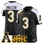 Men's App State Mountaineers 2026 Vapor Limited Jersey - Black Alternate / Malachi Singleton