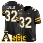 Men's App State Mountaineers 2026 Vapor Limited Jersey - Black / Dexter Coakley