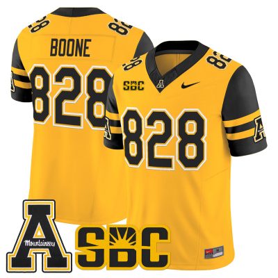 Men's App State Mountaineers 2026 Vapor Limited Jersey - Gold / Boone 828