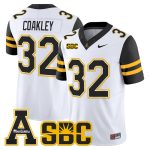 Men's App State Mountaineers 2026 Vapor Limited Jersey - White / Dexter Coakley