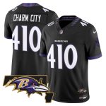 Men's Baltimore Ravens 2026 Vapor Limited Jersey V2 - Black / Charm City