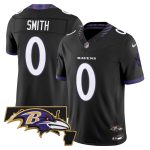 Men's Baltimore Ravens 2026 Vapor Limited Jersey V2 - Black / Roquan Smith