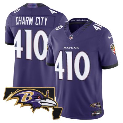 Men's Baltimore Ravens 2026 Vapor Limited Jersey V2 - Purple / Charm City
