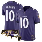 Men's Baltimore Ravens 2026 Vapor Limited Jersey V2 - Purple / DeAndre Hopkins