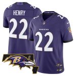 Men's Baltimore Ravens 2026 Vapor Limited Jersey V2 - Purple / Derrick Henry