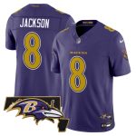 Men's Baltimore Ravens 2026 Vapor Limited Jersey V2 - Purple Limited / Lamar Jackson
