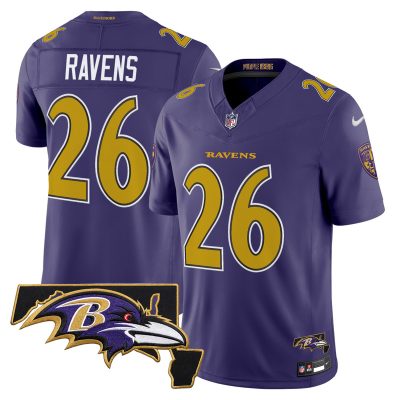 Men's Baltimore Ravens 2026 Vapor Limited Jersey V2 - Purple Limited / Ravens