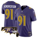Men's Baltimore Ravens 2026 Vapor Limited Jersey V2 - Purple Limited / Trey Hendrickson