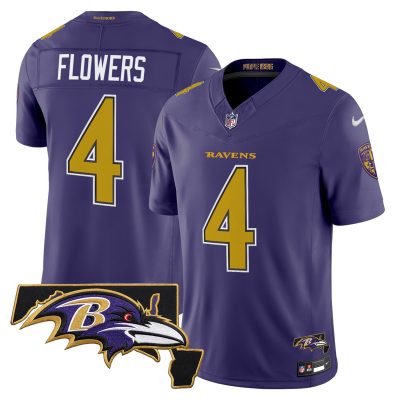 Men's Baltimore Ravens 2026 Vapor Limited Jersey V2 - Purple Limited / Zay Flowers