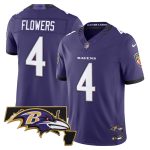 Men's Baltimore Ravens 2026 Vapor Limited Jersey V2 - Purple / Zay Flowers