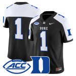 Men's Duke Blue Devils 2026 Vapor Limited Jersey - Black Alternate / #1 Team