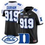 Men's Duke Blue Devils 2026 Vapor Limited Jersey - Black Alternate / Durham 919